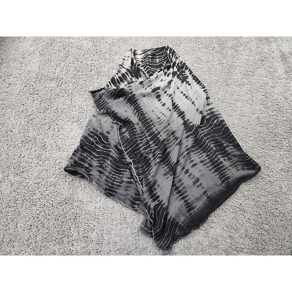 Hard Tail Tank Top Womens Small Tie Dye Open Front Draped Sleeveless